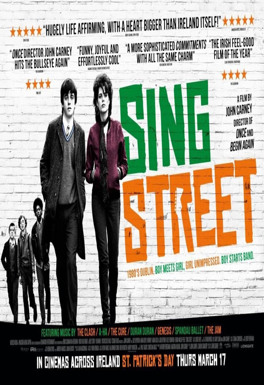 Cartel de Sing Street - Reino Unido