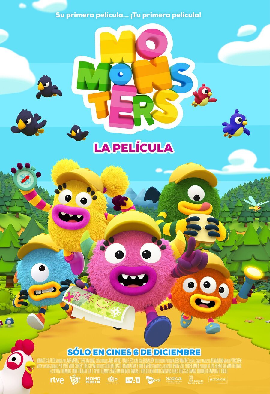 Cartel de Momonsters: La película - Momonsters