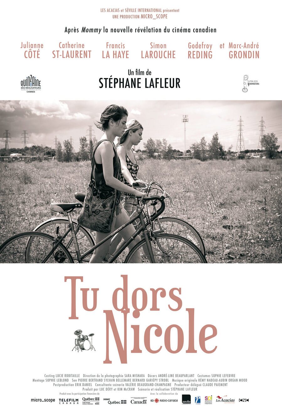 Cartel de Tu dors Nicole - Francia