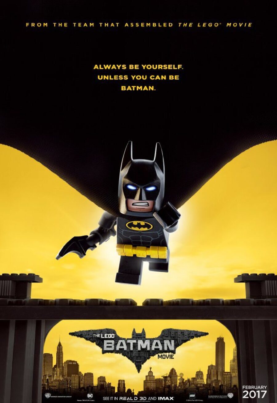 Cartel de Batman: La LEGO película - Internacional