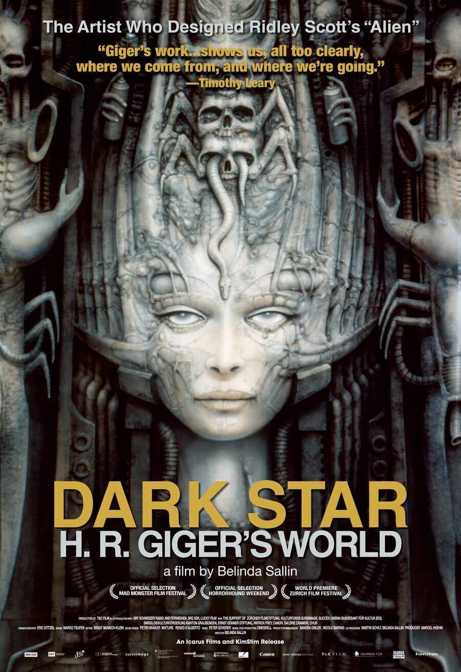 Cartel de Dark Star: El universo de H.R. Giger - Dark Star: H.R. Giger's World