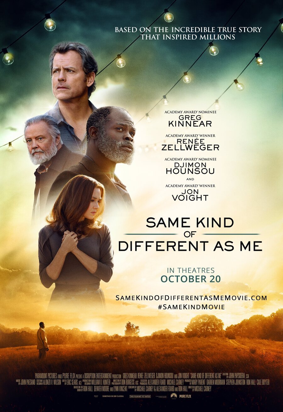 Cartel de Same Kind of Different As Me - Estados Unidos