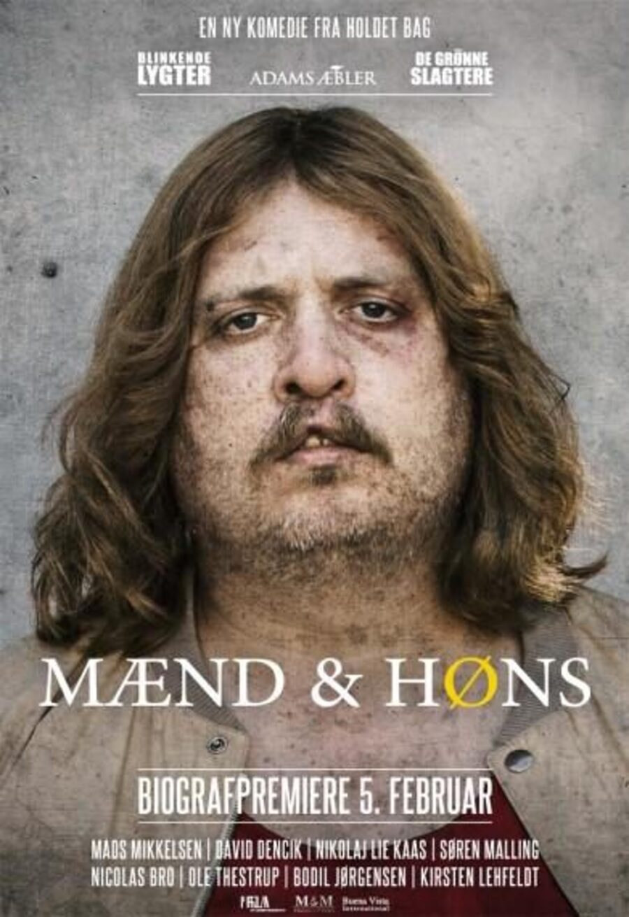 Cartel de Men And Chicken - Mænd & høns