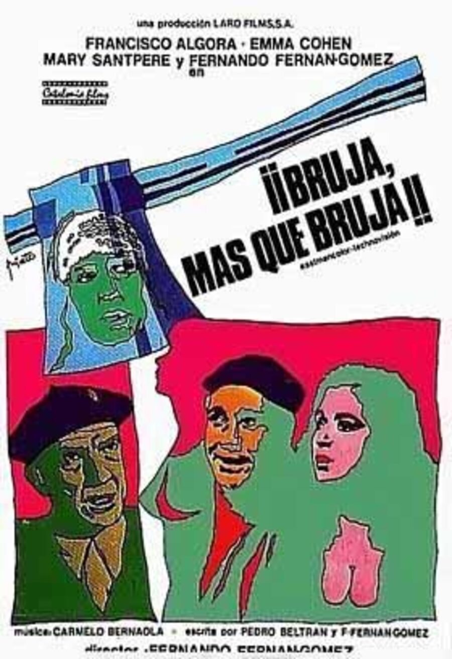 Cartel de Bruja, más que bruja - España