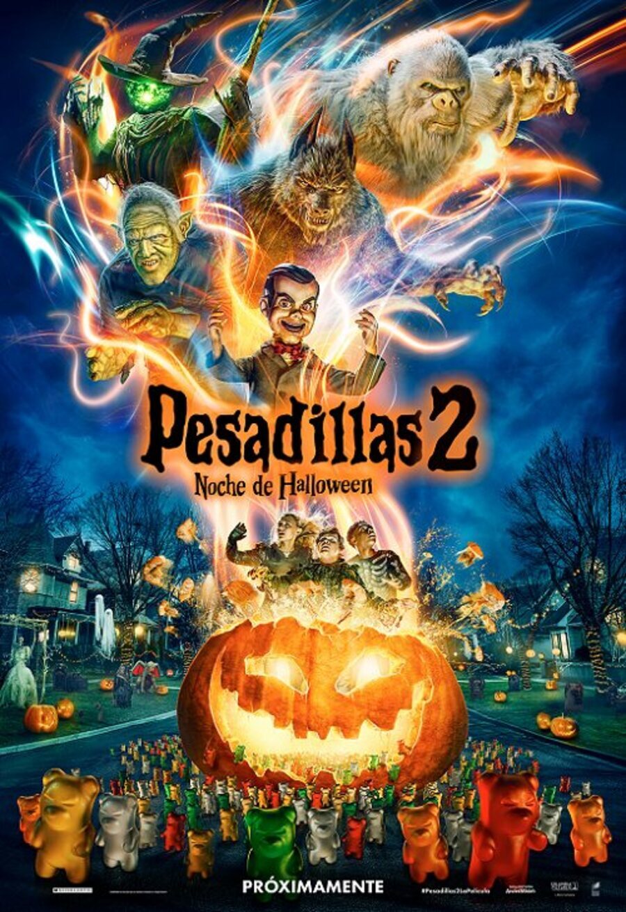 Cartel de Pesadillas 2: Noche de Halloween - 'Pesadillas 2: Noche Halloween'