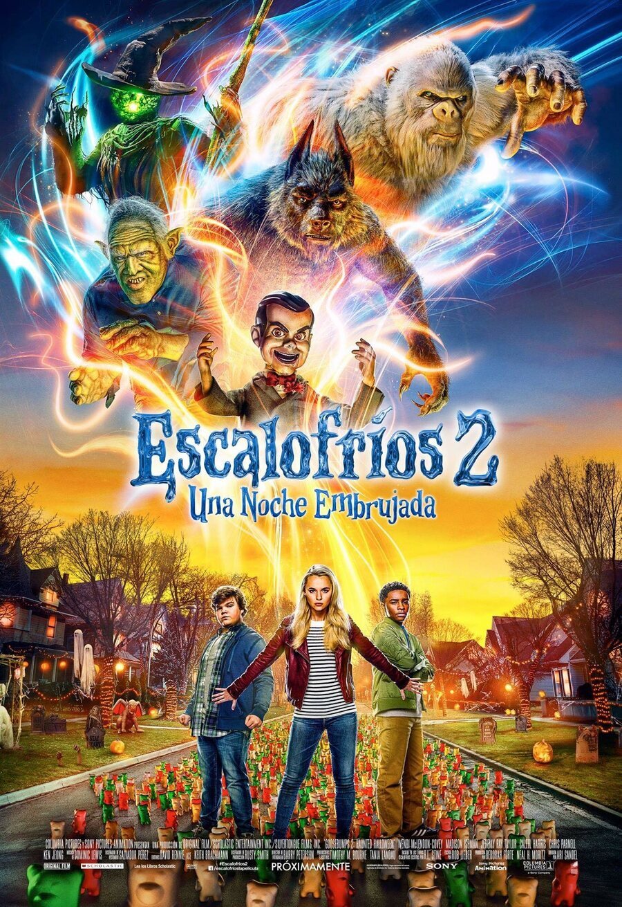 Cartel de Pesadillas 2: Noche de Halloween - 'Escalofríos 2: Una Noche Embrujada'