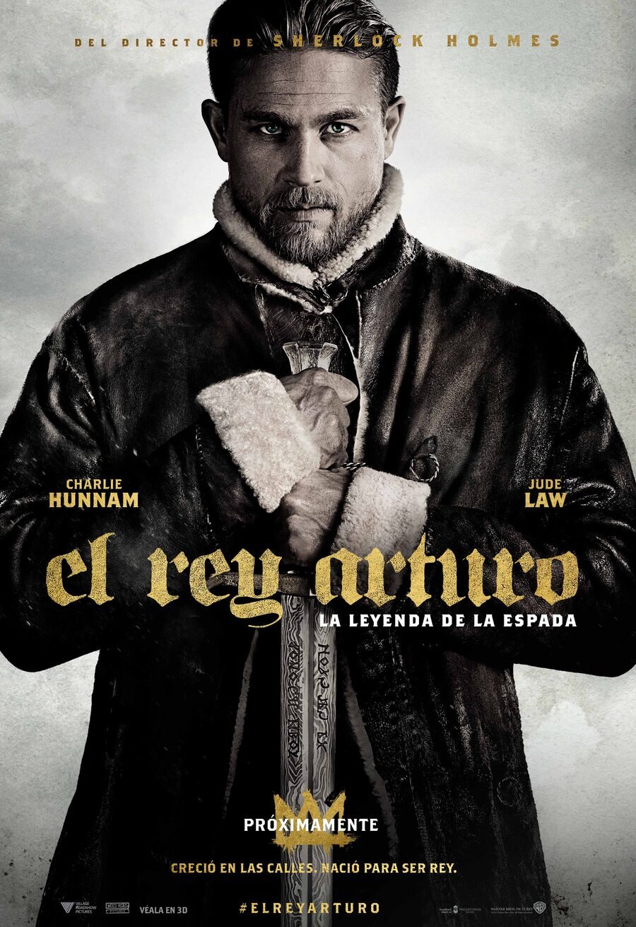 Cartel de Rey Arturo: La Leyenda de Excálibur - 