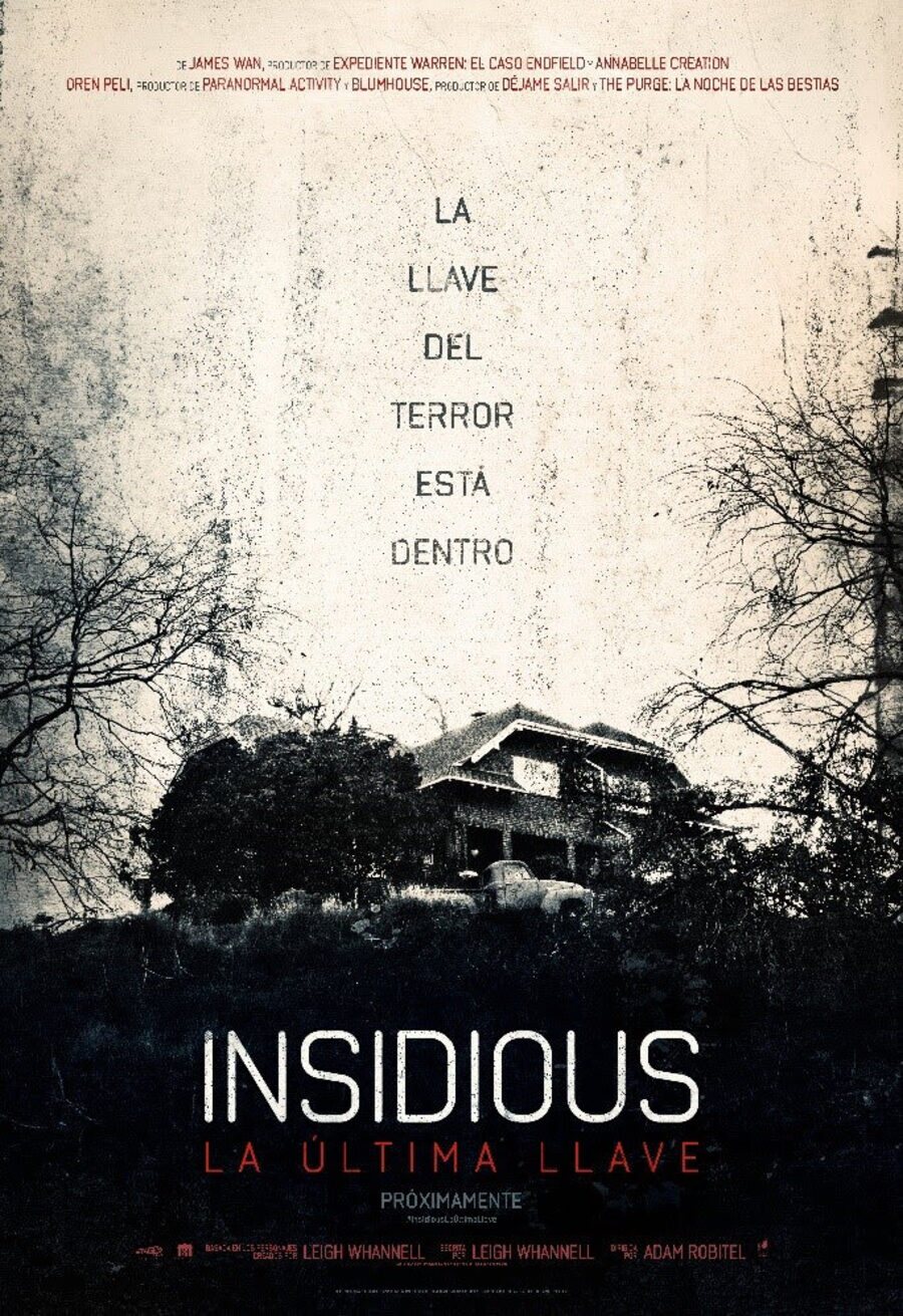 Cartel de Insidious: La última llave - Cartel definitivo