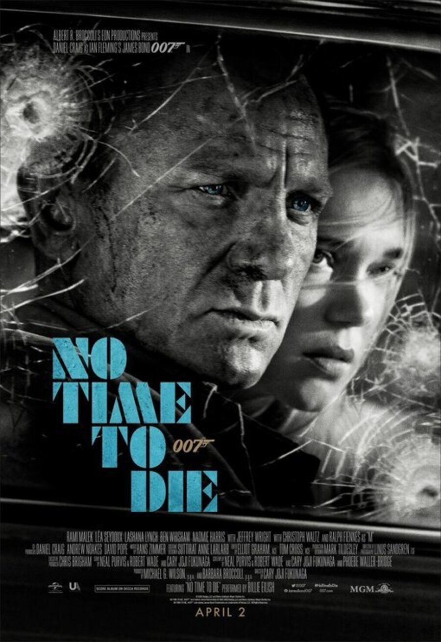 Cartel de Sin tiempo para morir - 'No time to die'