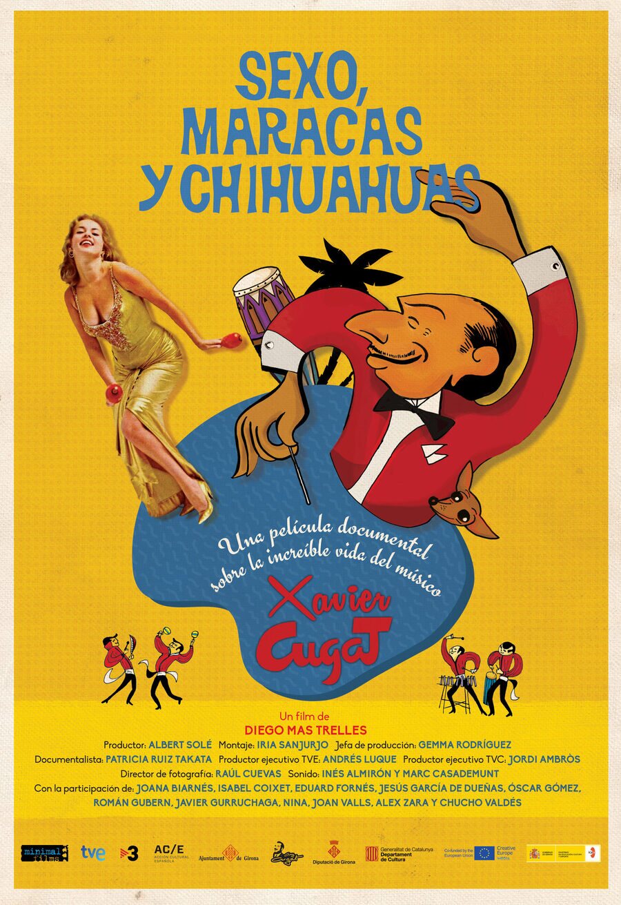 Cartel de Sexo, maracas y chihuahuas - Castellano