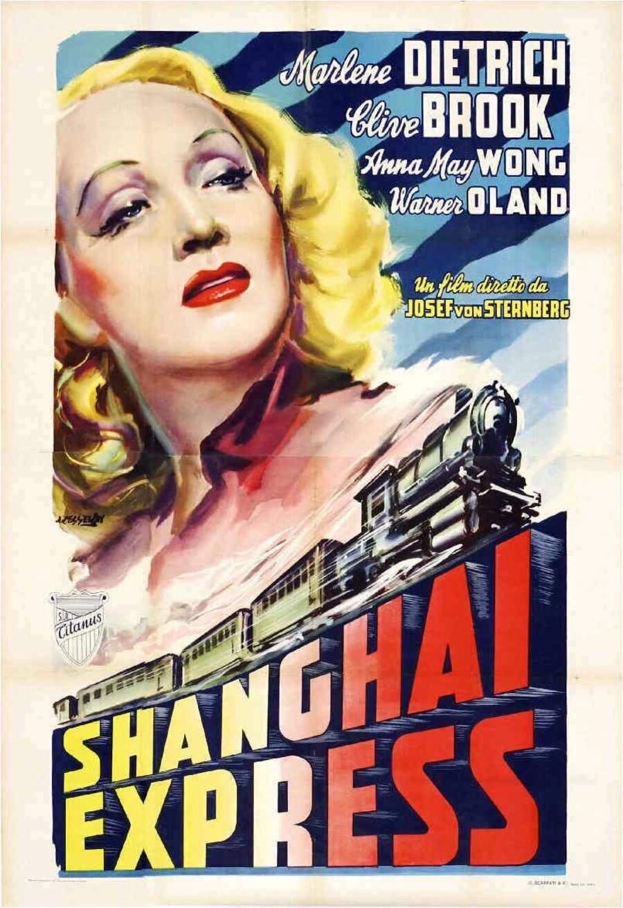 Cartel de El expreso de Shanghai - Internacional