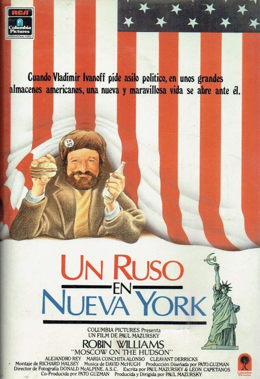 Cartel de Un ruso en Nueva York - España