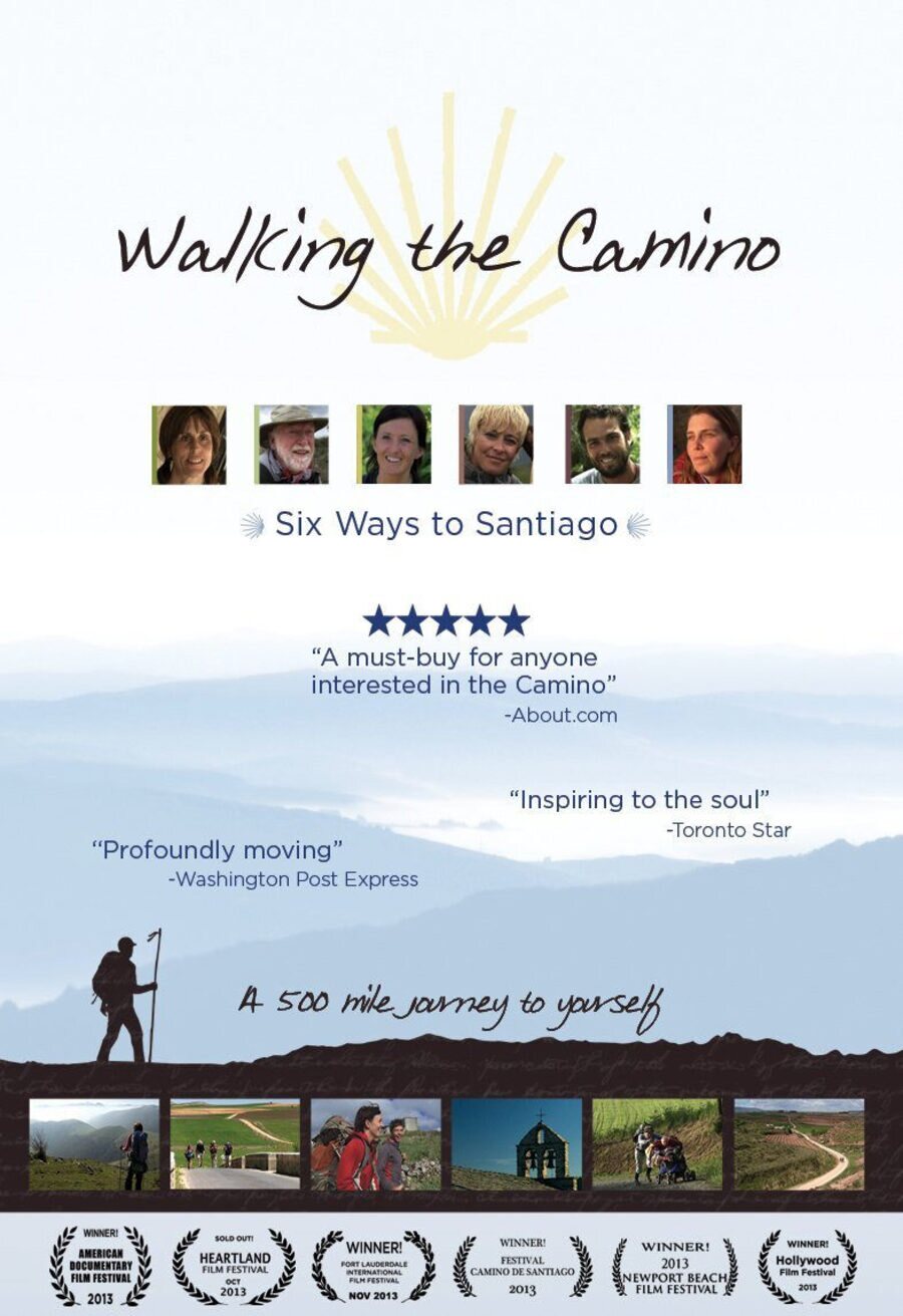 Cartel de ¡Buen camino! Seis peregrinos, un destino - Estados Unidos