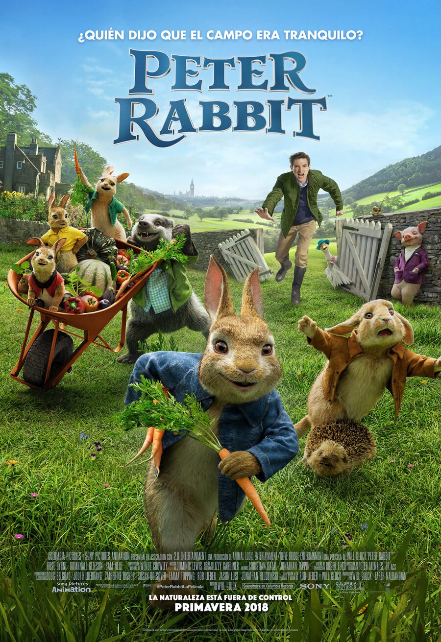 Cartel de Peter Rabbit - España