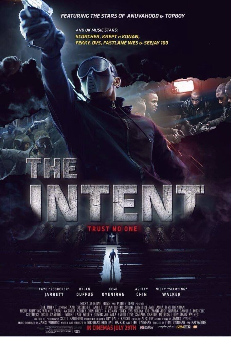 Cartel de The Intent - Reino Unido