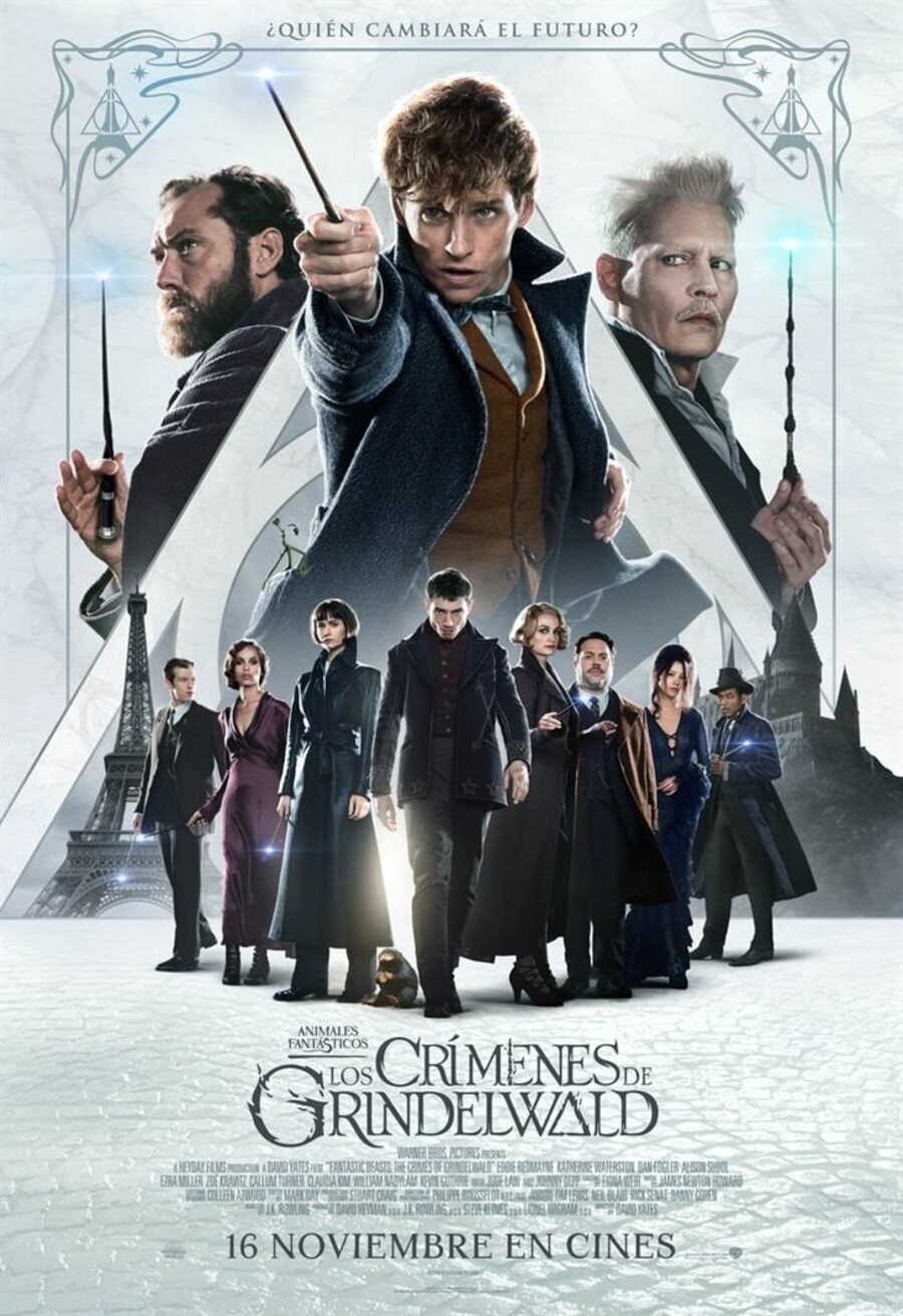 Cartel de Animales Fantásticos: Los crímenes de Grindelwald - España #4