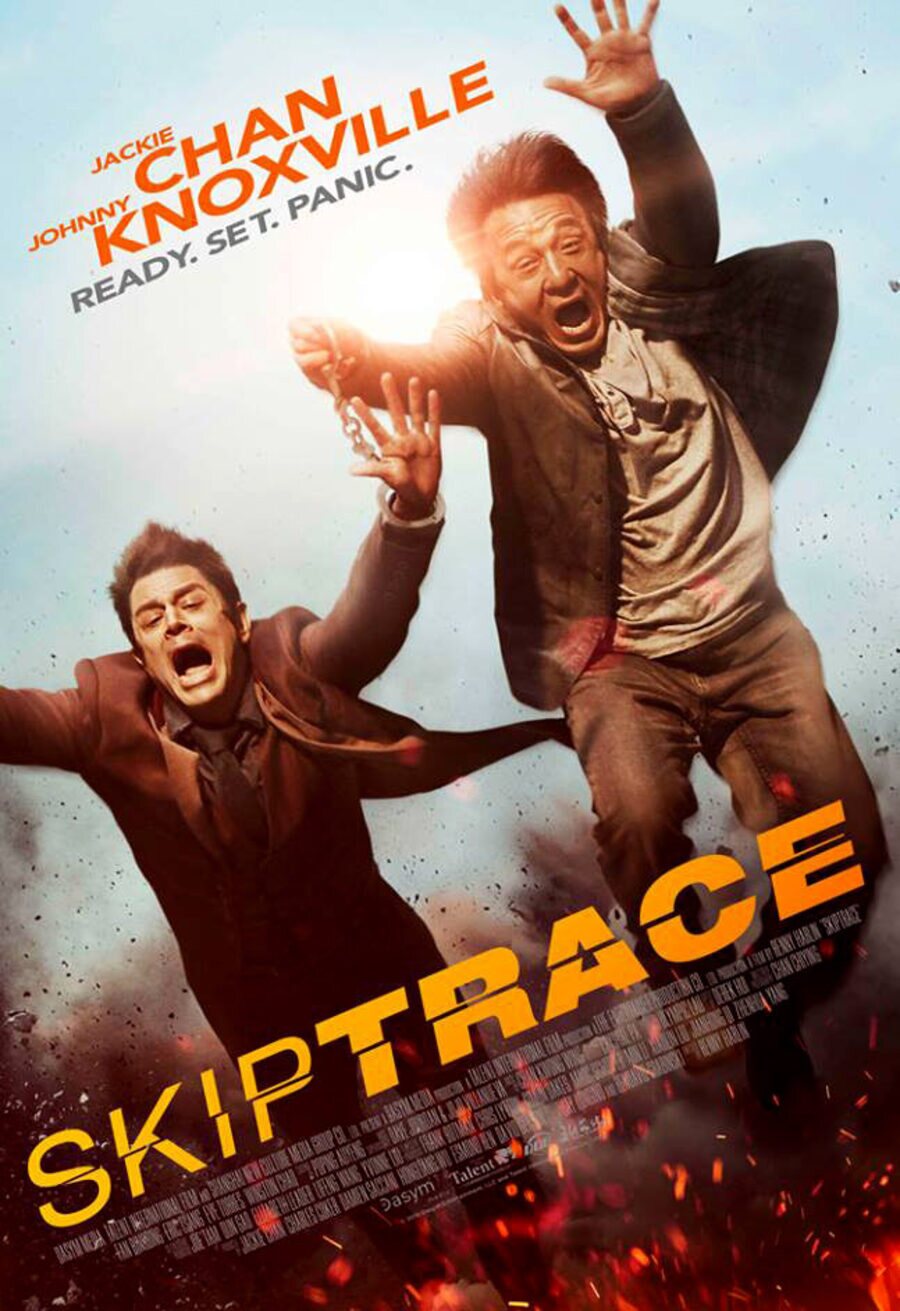 Cartel de Atrapa a un ladrón (Skiptrace) - Internacional