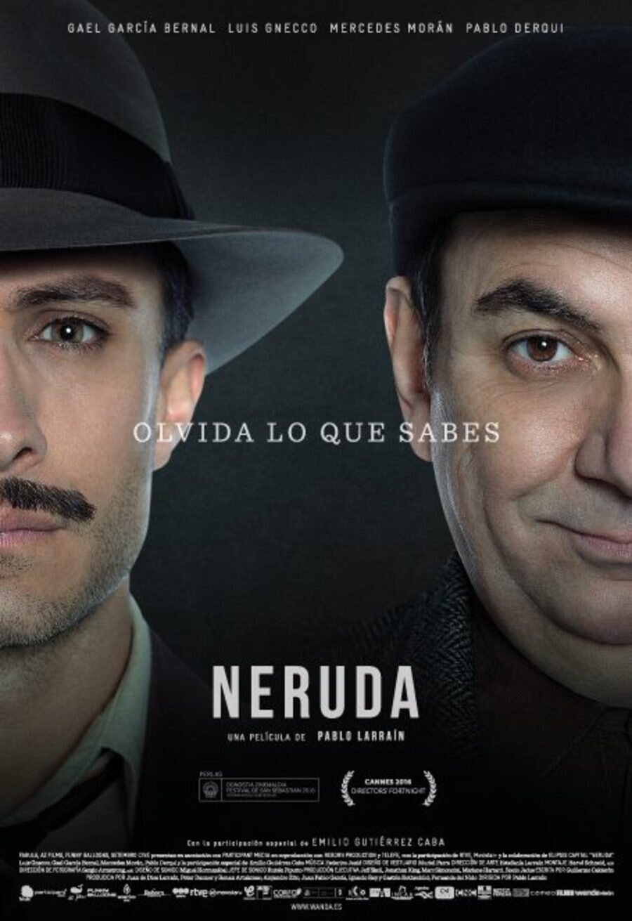 Cartel de Neruda - España