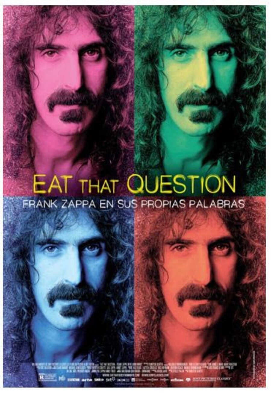 Cartel de Eat That Question: Frank Zappa en sus propias palabras - Cartel en español