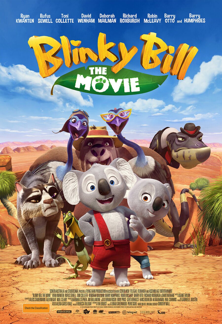 Cartel de Blinky Bill el Koala - Internacional 2