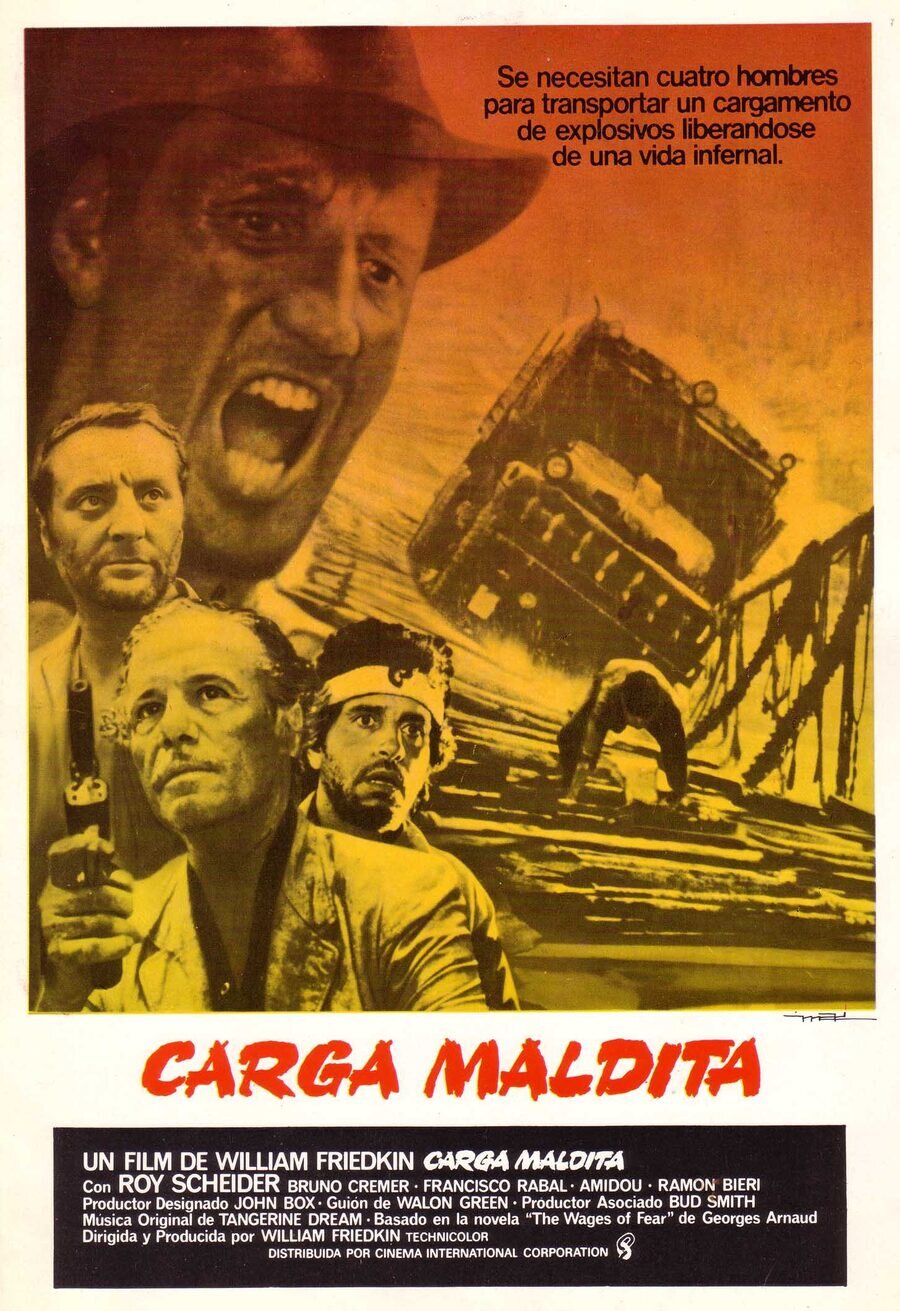 Cartel de Carga maldita - España