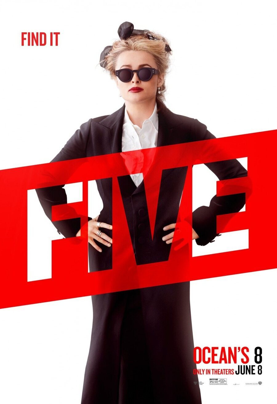 Cartel de Ocean's 8 - Five