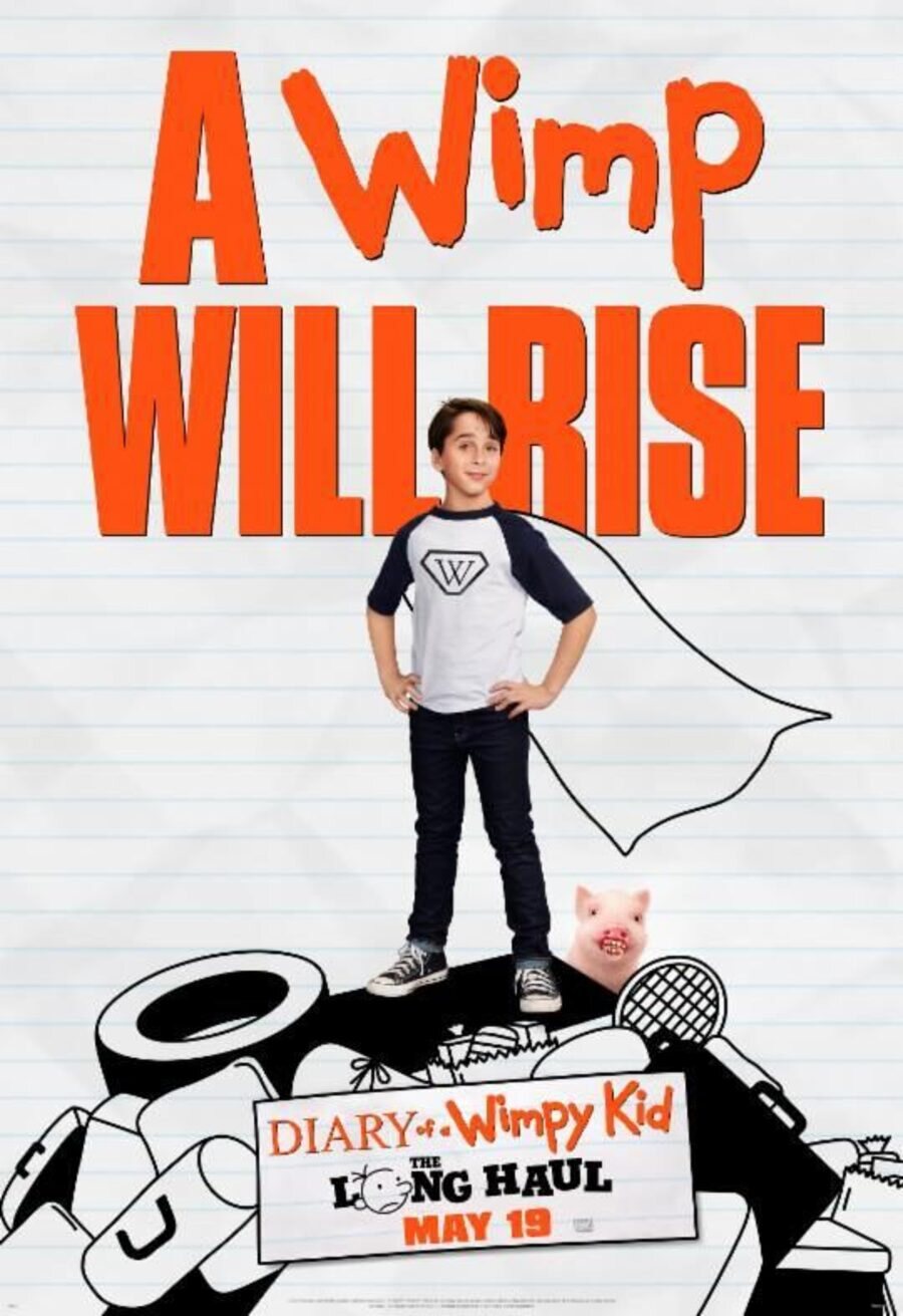 Cartel de Diario de Greg: carretera y manta - Diary of a Wimpy Kid: The Long Haul