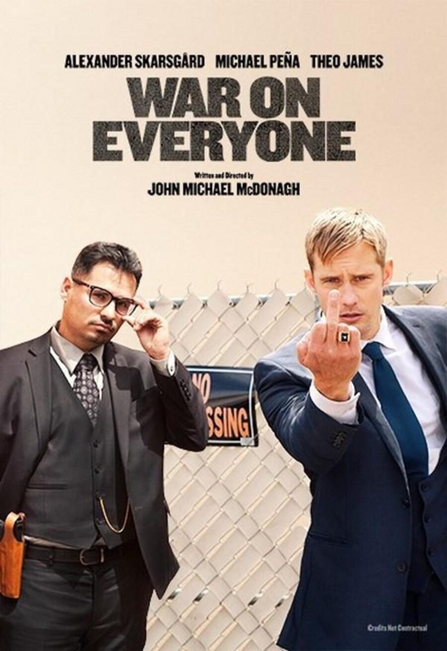 Cartel de War on Everyone - Internacional