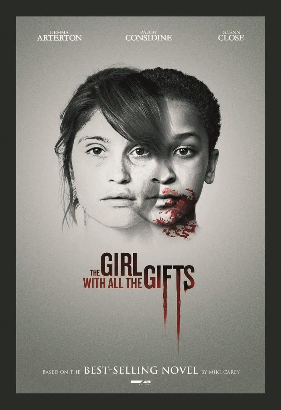 Cartel de Melanie. The Girl with All the Gifts - Reino Unido