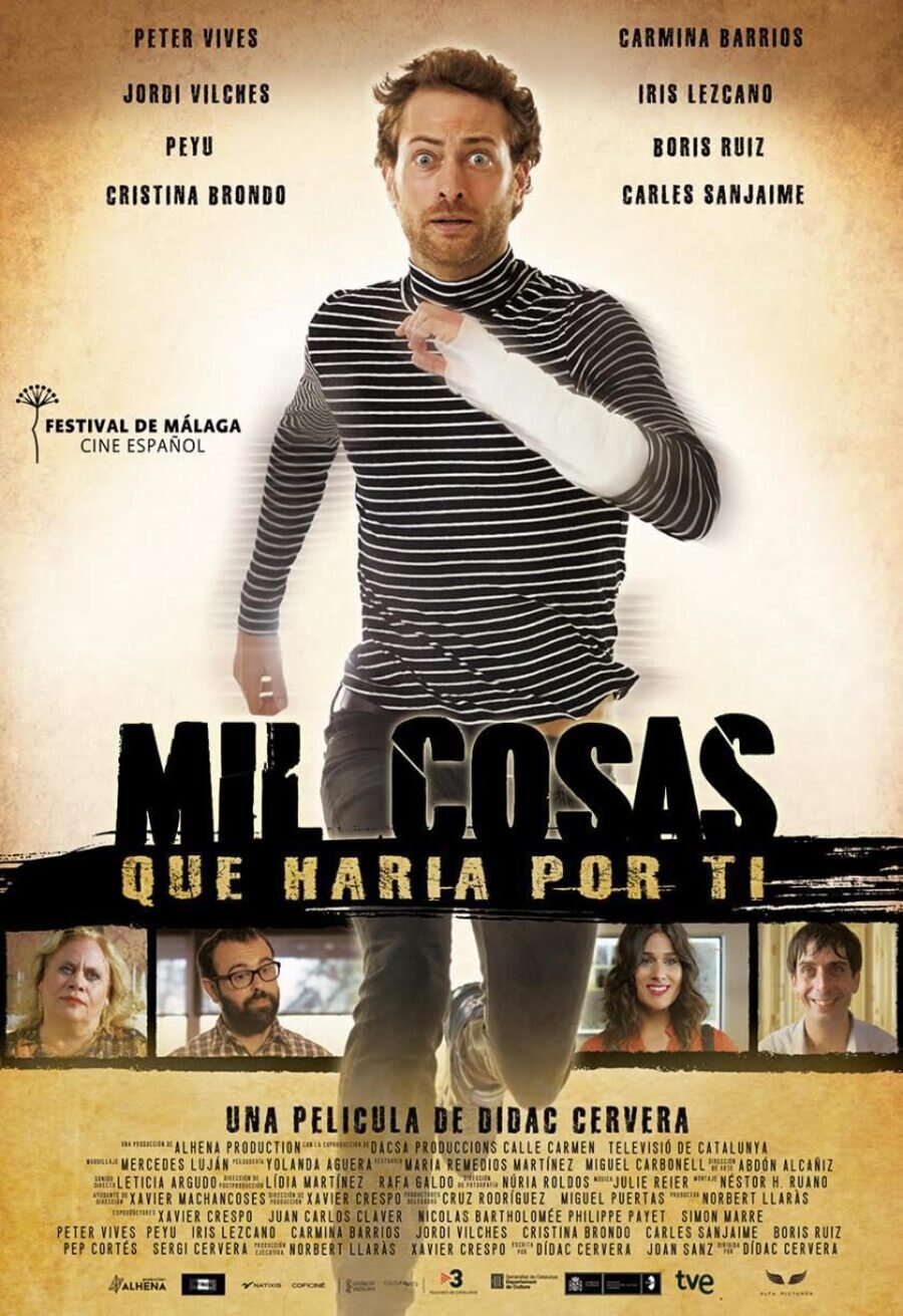 Cartel de Mil cosas que haría por ti - 