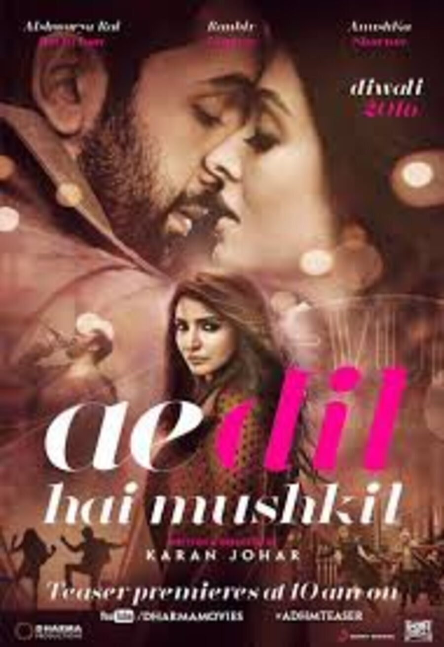 Cartel de Ae Dil Hai Mushkil - Ae Dil Hai Mushkil Poster #2