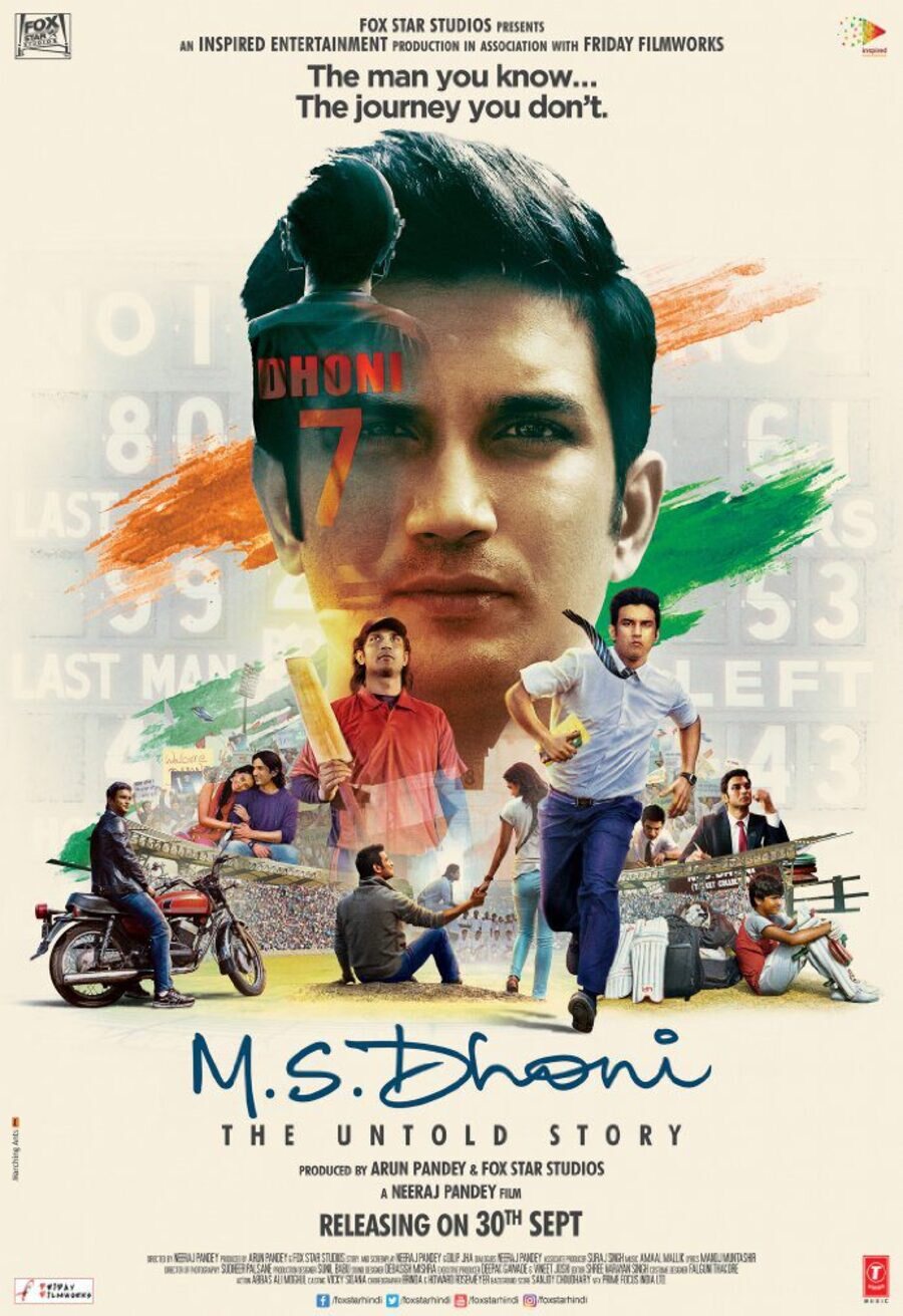 Cartel de M.S. Dhoni: The Untold Story - Reino Unido