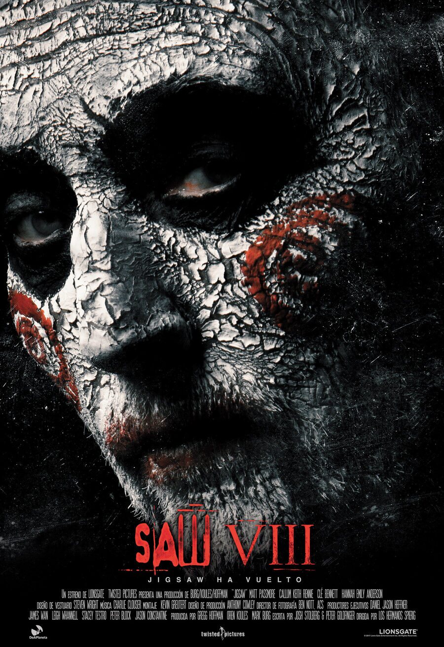 Cartel de Saw VIII - Póster final