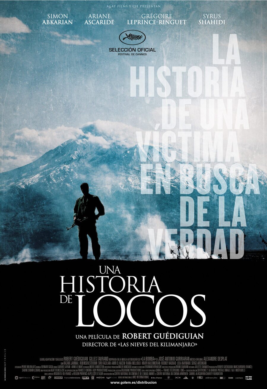 Cartel de Una historia de locos - 