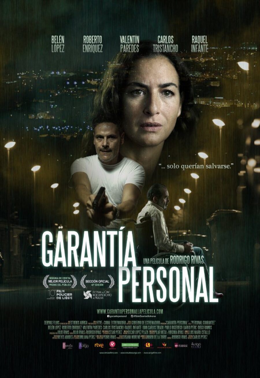 Cartel de Garantía personal - 