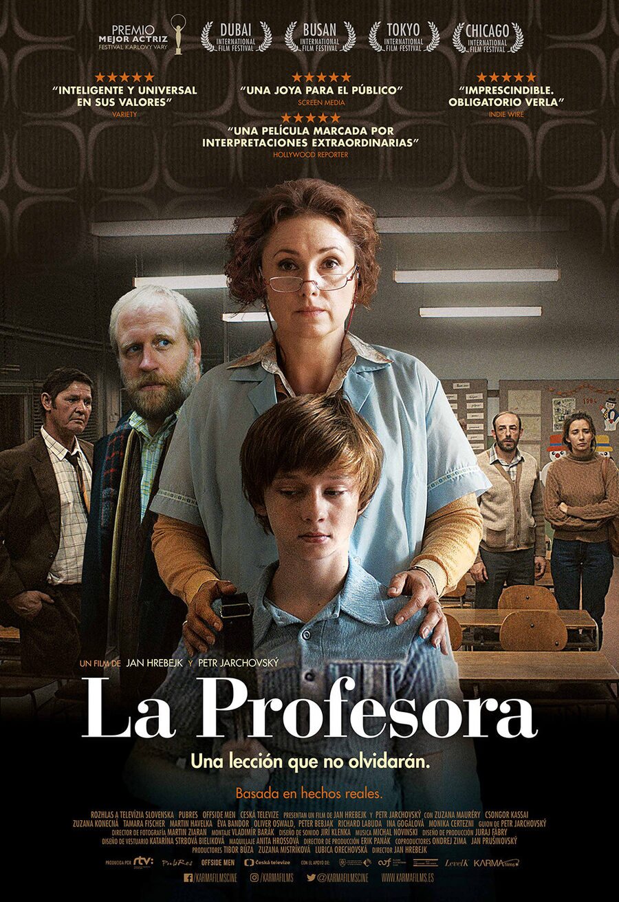 Cartel de La profesora - España