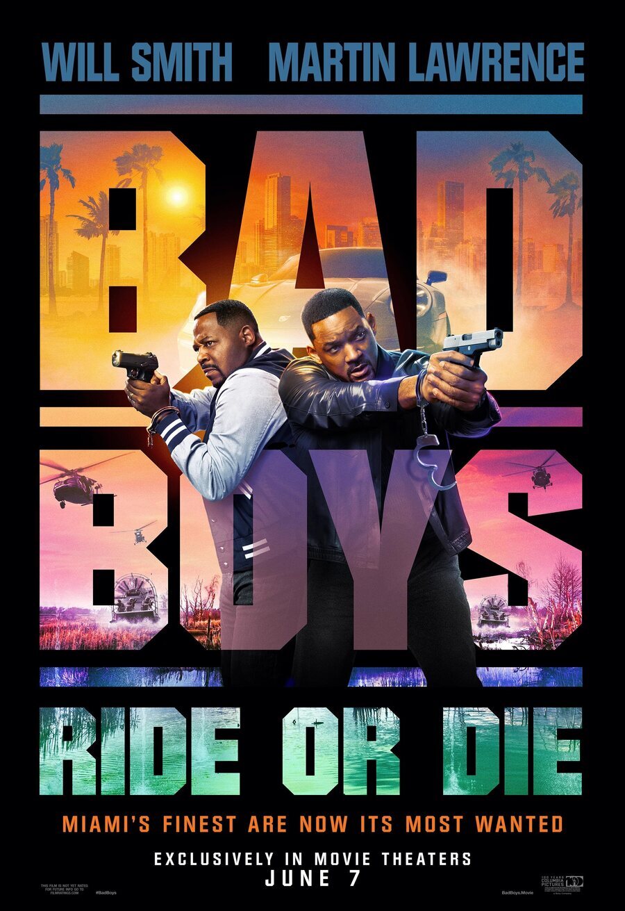 Cartel de Bad Boys: Ride or Die - Póster EEUU