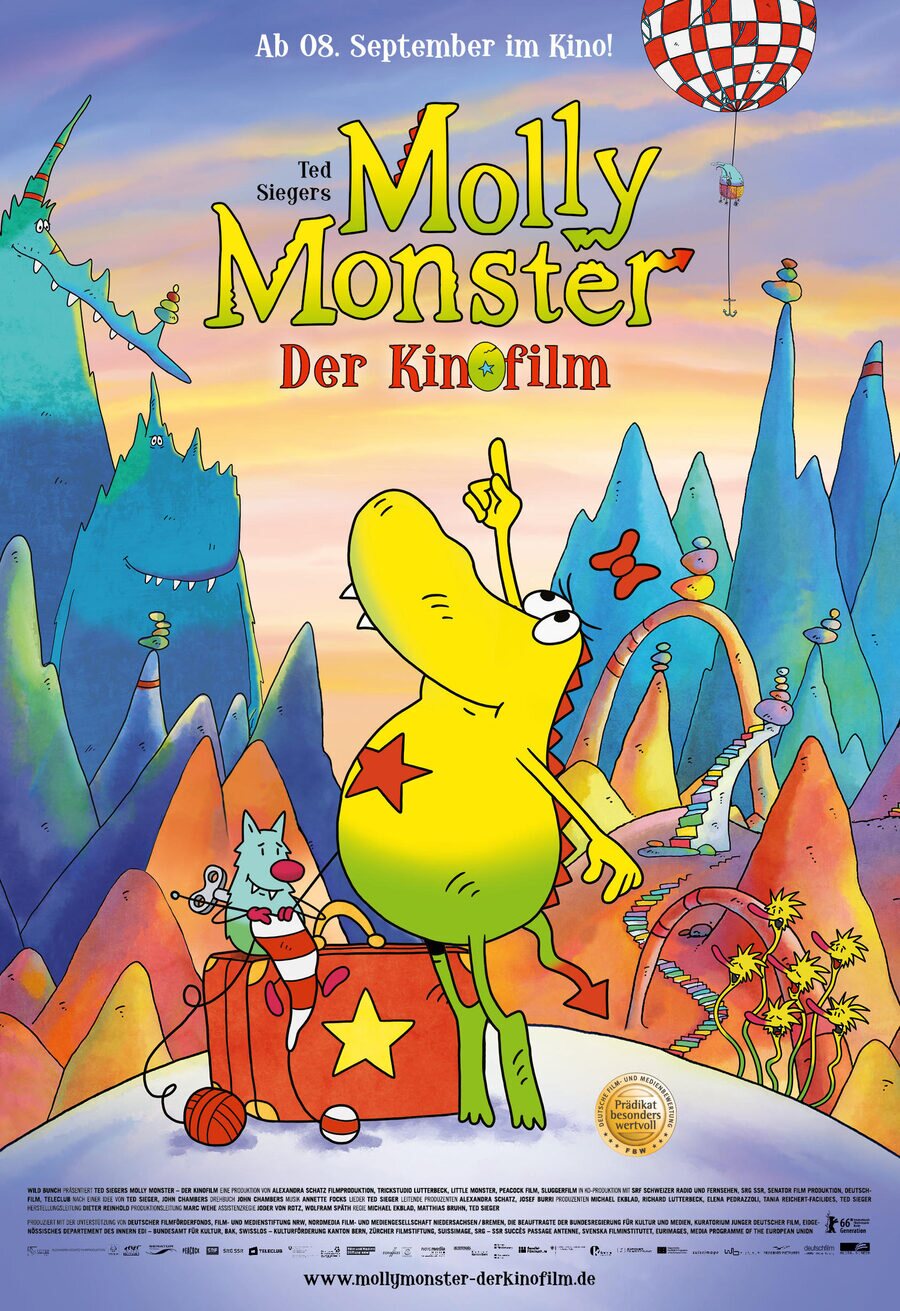 Cartel de El regalo de Molly Monster - Ted Sieger's Molly Monster Der Kinofilm