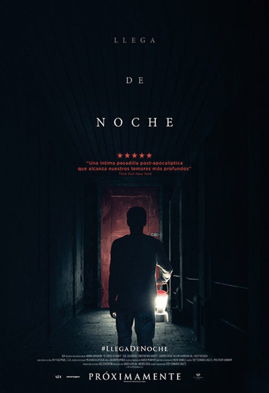 Cartel de Llega de noche - Poster ESPAÑOL