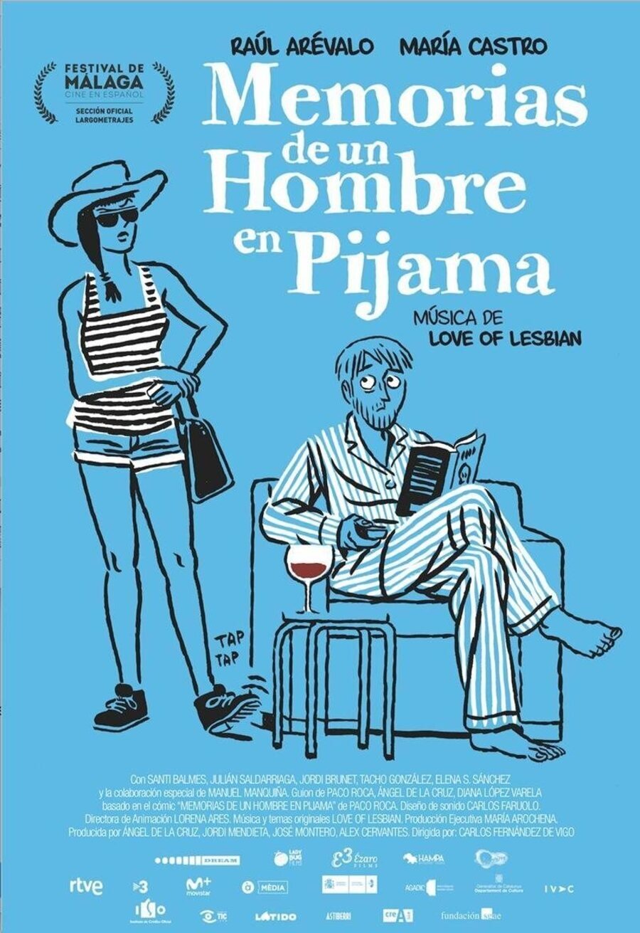 Cartel de Memorias de un hombre en pijama - Memorias de un hombre en pijama