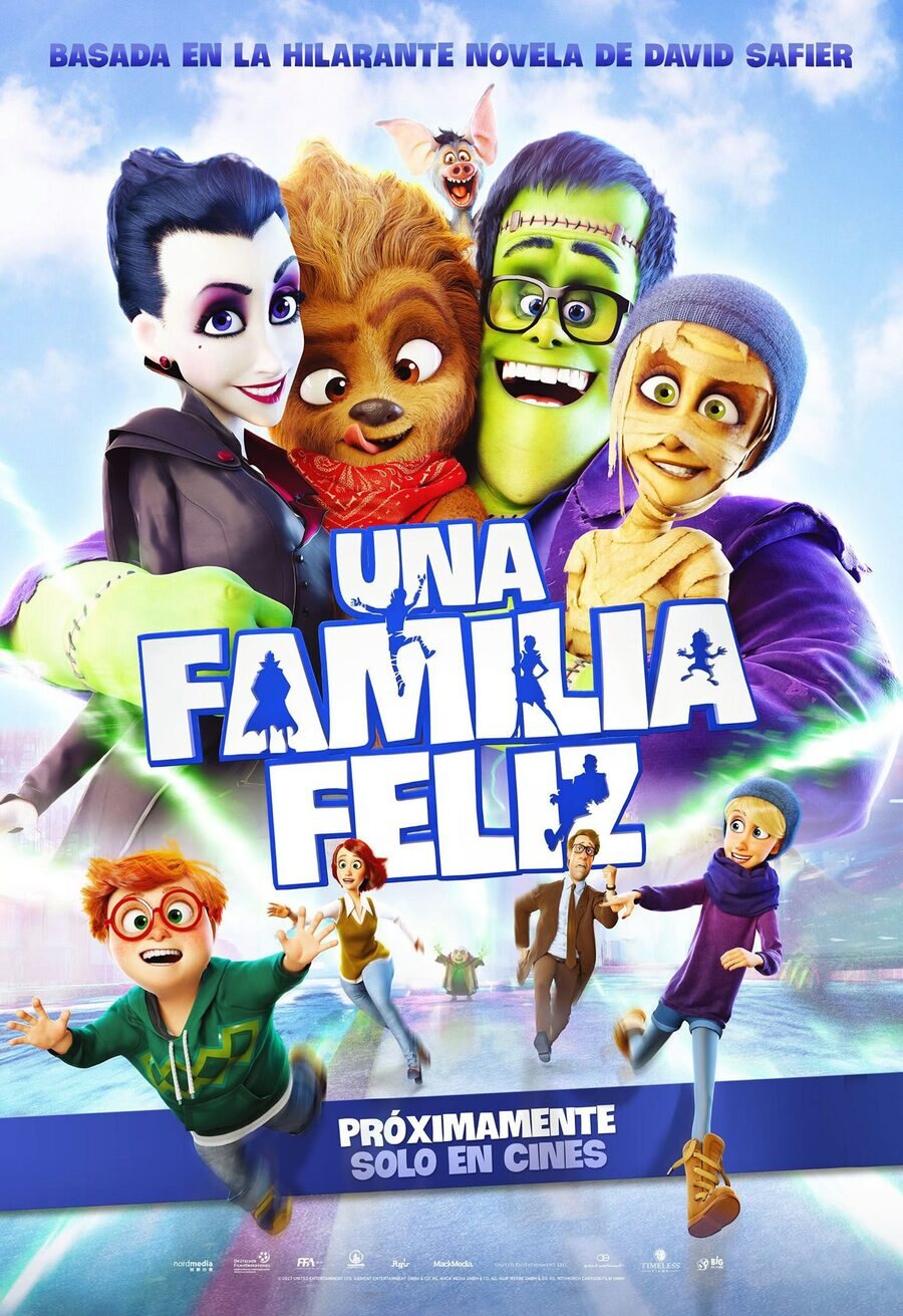 Cartel de Una familia feliz - España