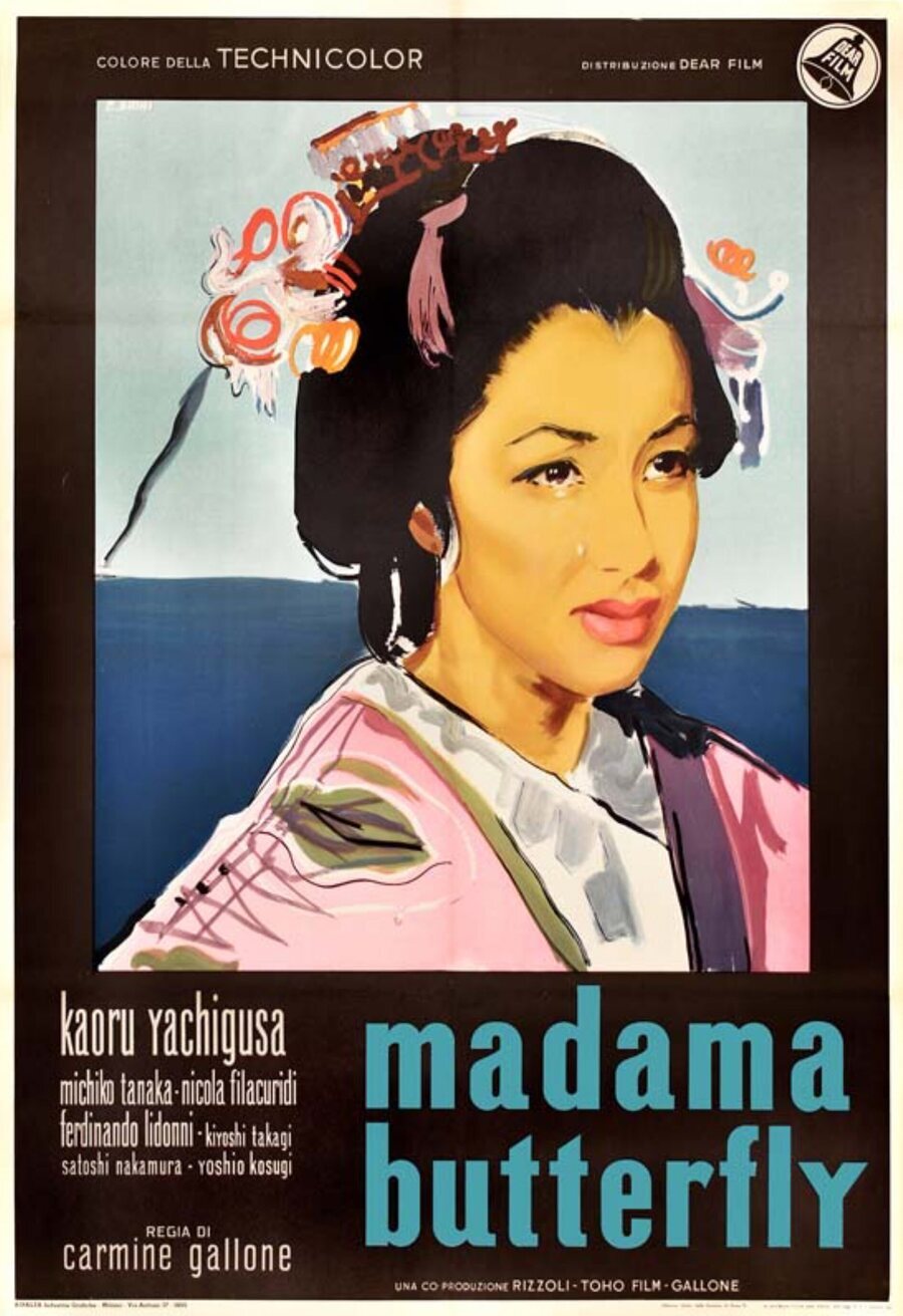 Cartel de Madame Butterfly - Italia