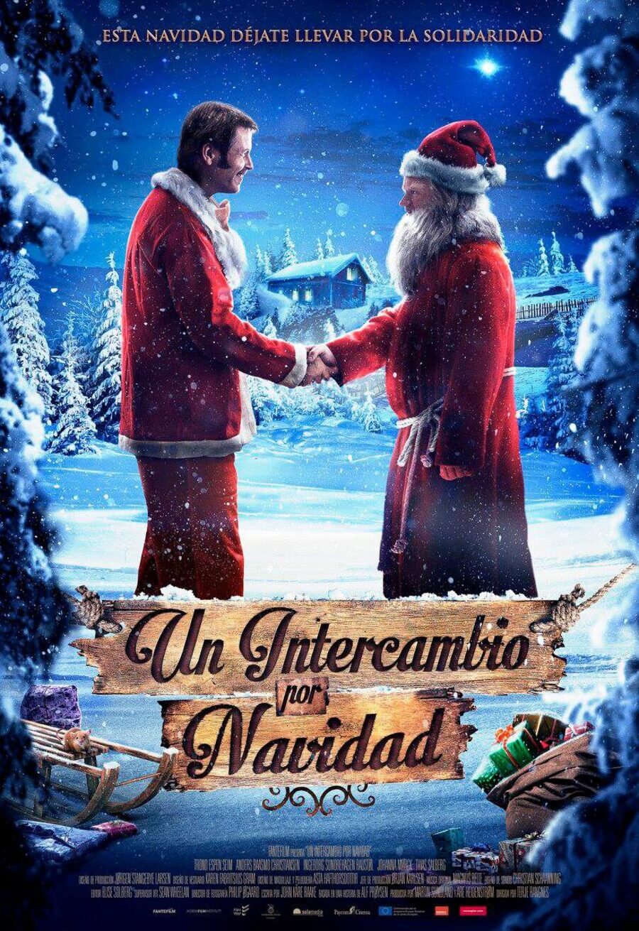 Cartel de Un intercambio por navidad - España