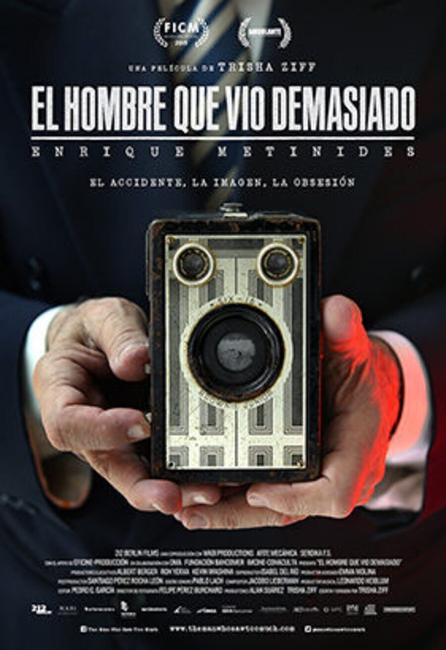 Cartel de El hombre que vio demasiado - Cartel