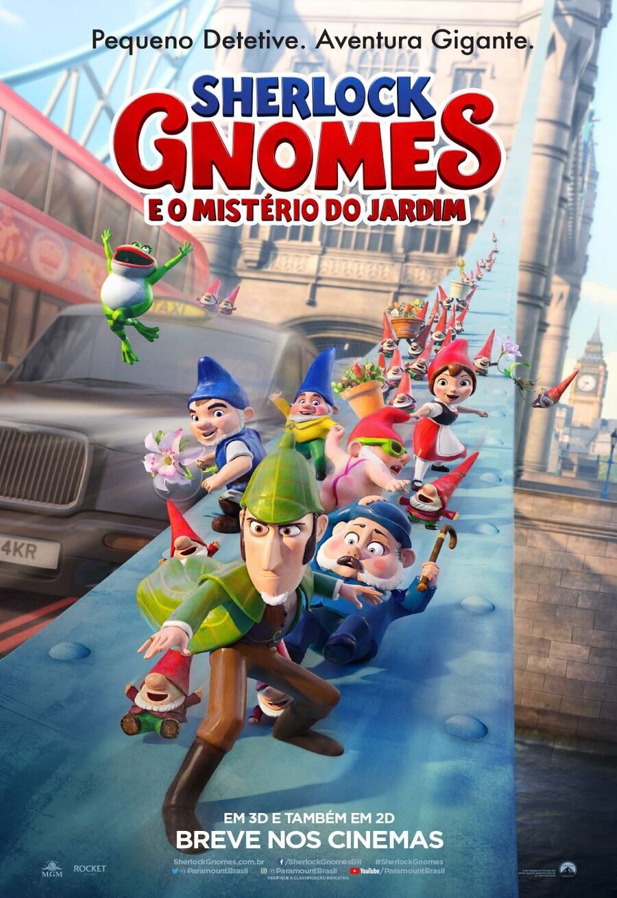 Cartel de Sherlock Gnomes - cartel #2