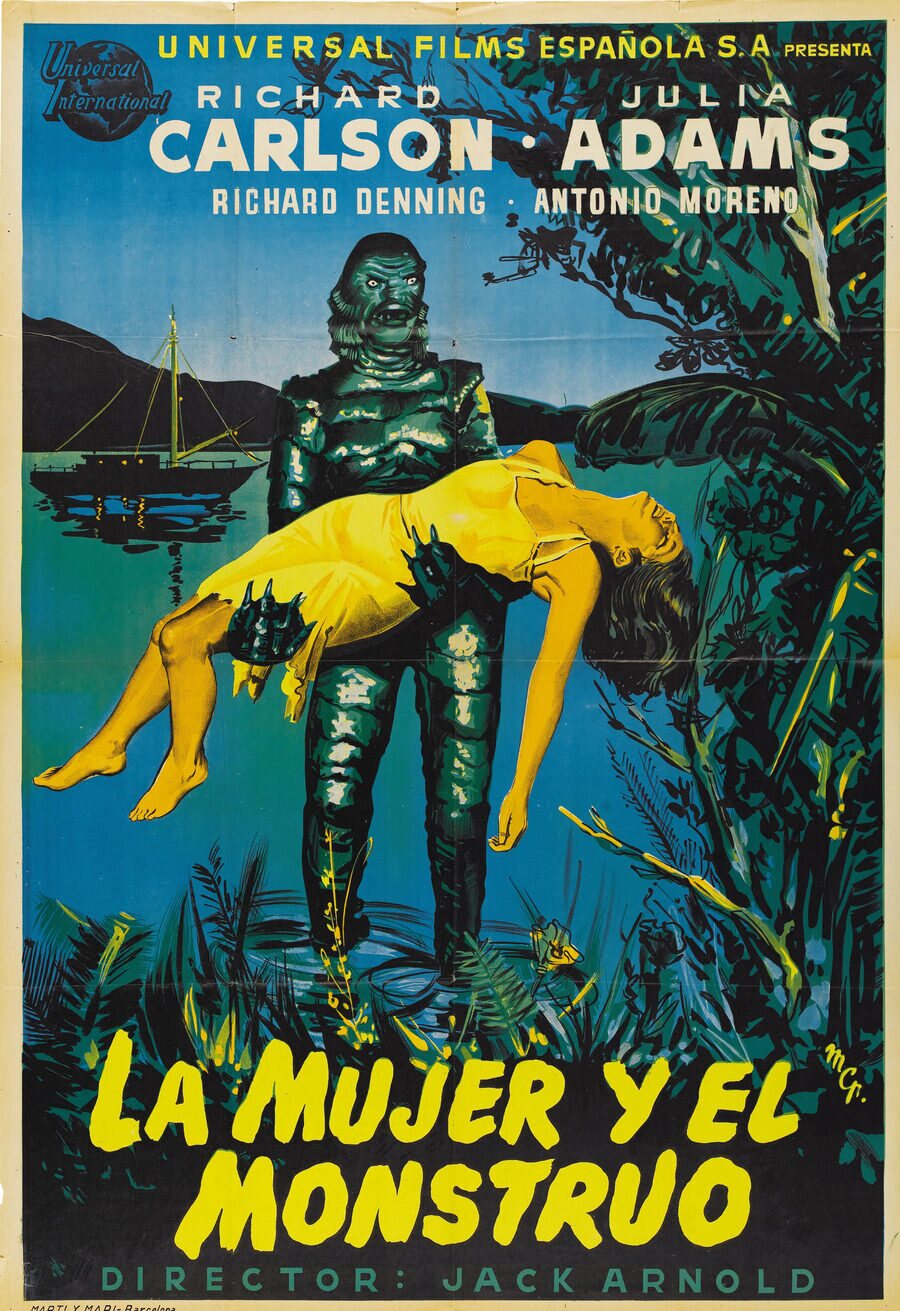 Cartel de La mujer y el monstruo - Poster España