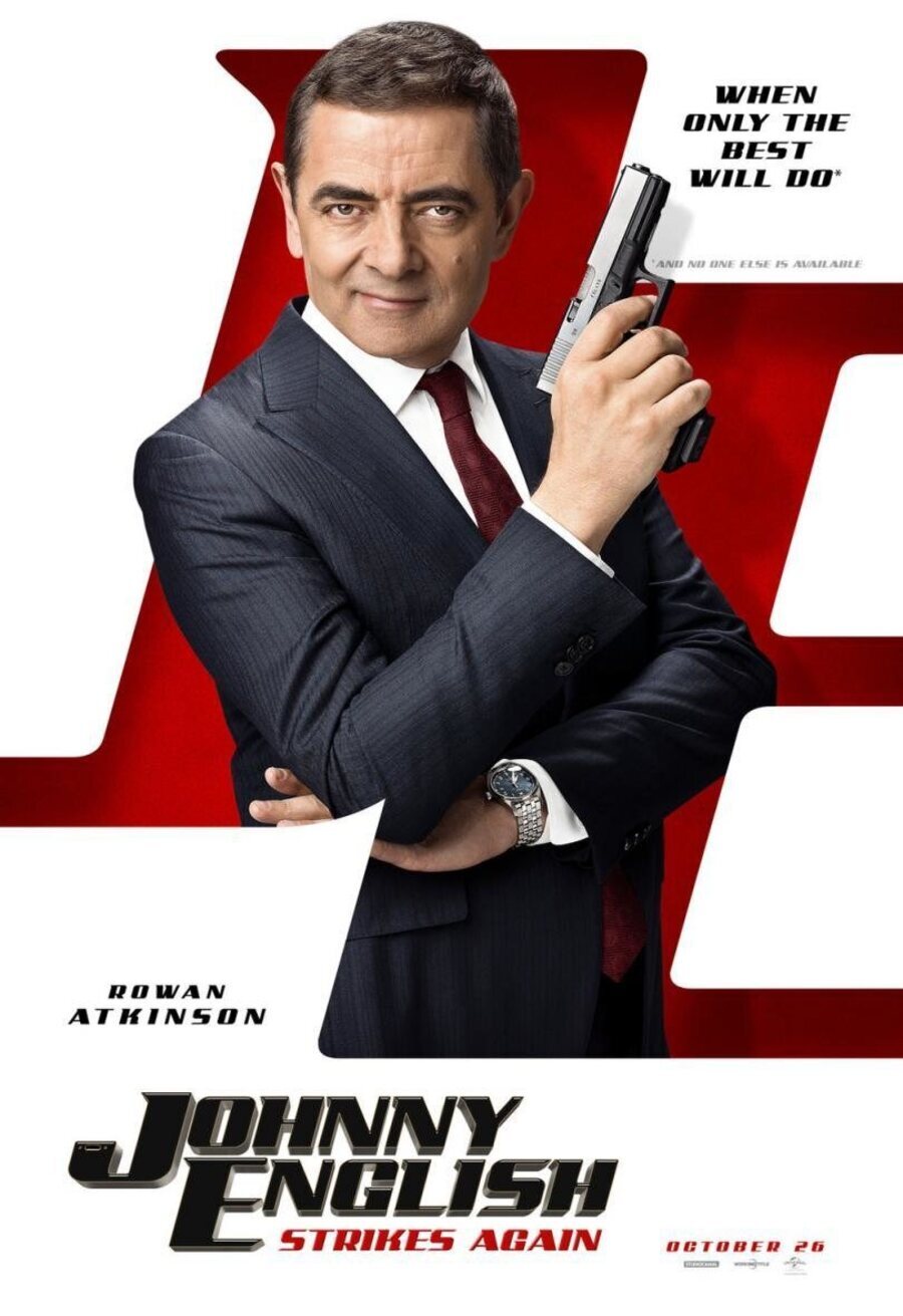 Cartel de Johnny English: De nuevo en acción - Inglés