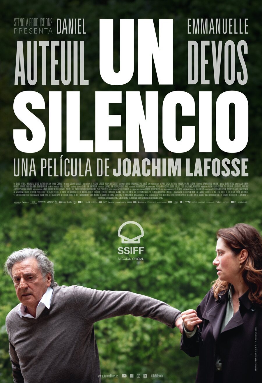 Cartel de Un silencio - Cartel español 2