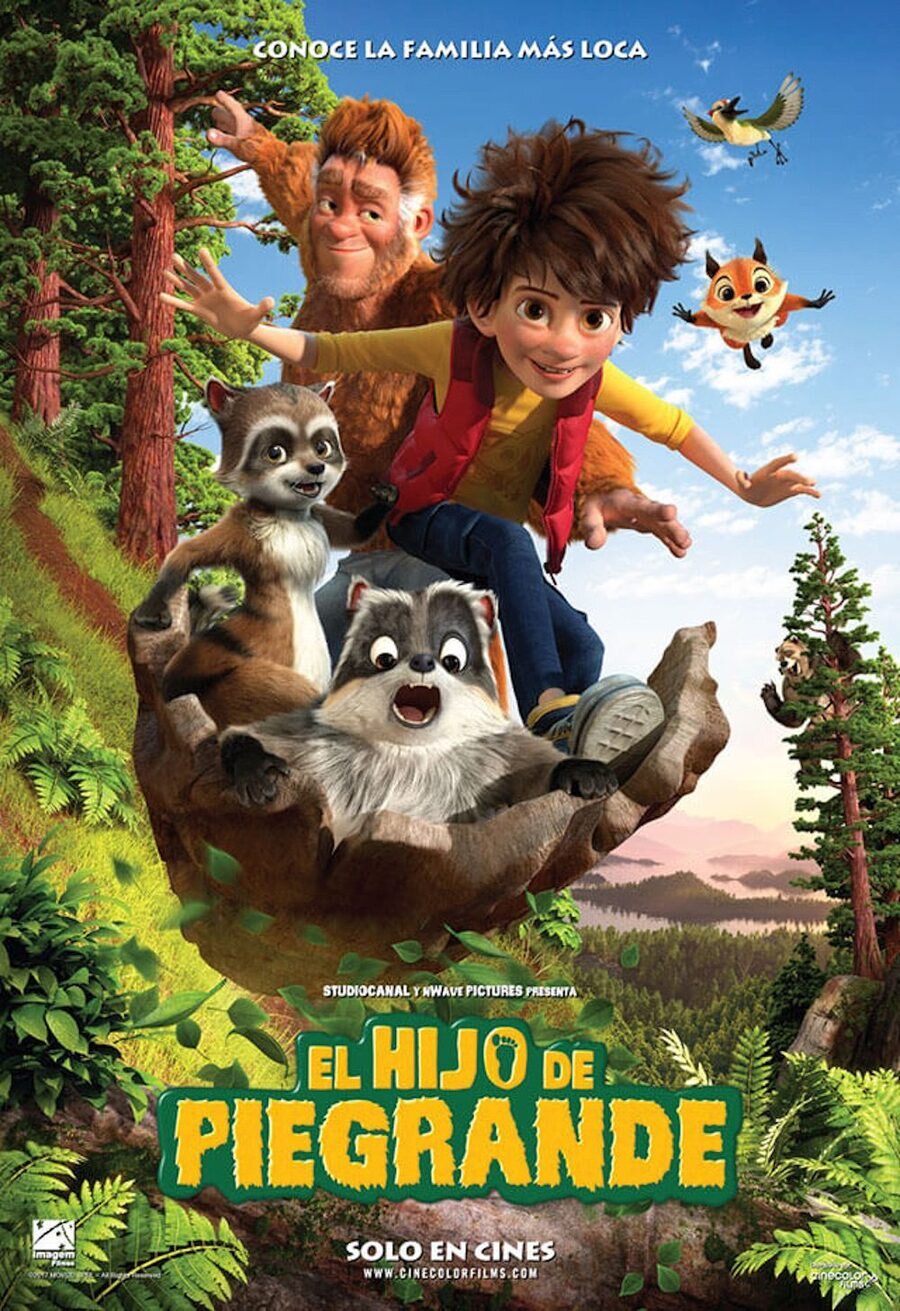 Cartel de El hijo de Bigfoot - 