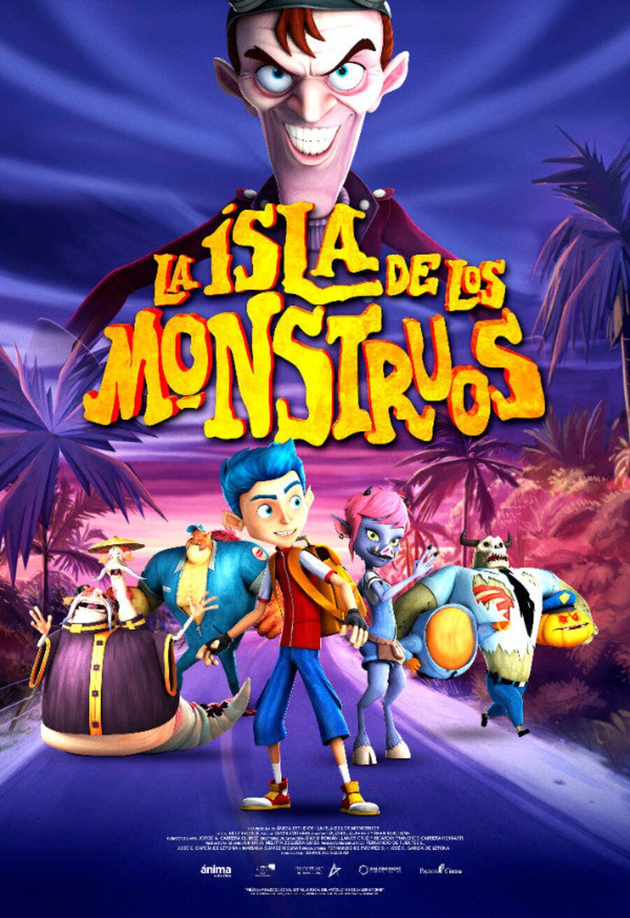 Cartel de La isla de los monstruos - ESPAÑA